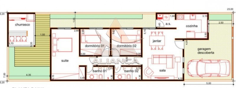 Aliança Imóveis - Imobiliária em Ribeirão Preto - SP - Casa - Bonfim Paulista - Ribeirão Preto