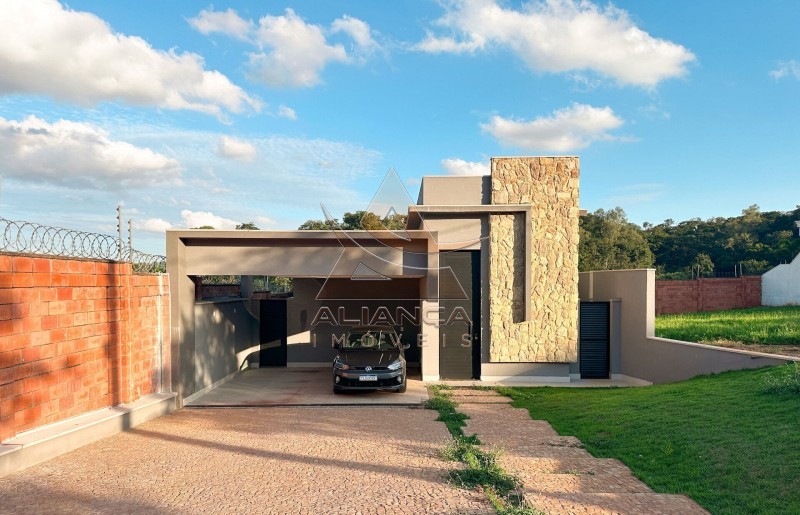 Aliança Imóveis - Imobiliária em Ribeirão Preto - SP - Casa Condomínio - Reserva San Tiago - Ribeirão Preto