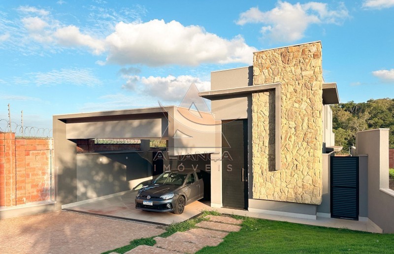 Aliança Imóveis - Imobiliária em Ribeirão Preto - SP - Casa Condomínio - Reserva San Tiago - Ribeirão Preto