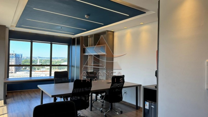 Aliança Imóveis - Imobiliária em Ribeirão Preto - SP - Sala  - Vila do Golf - Ribeirão Preto