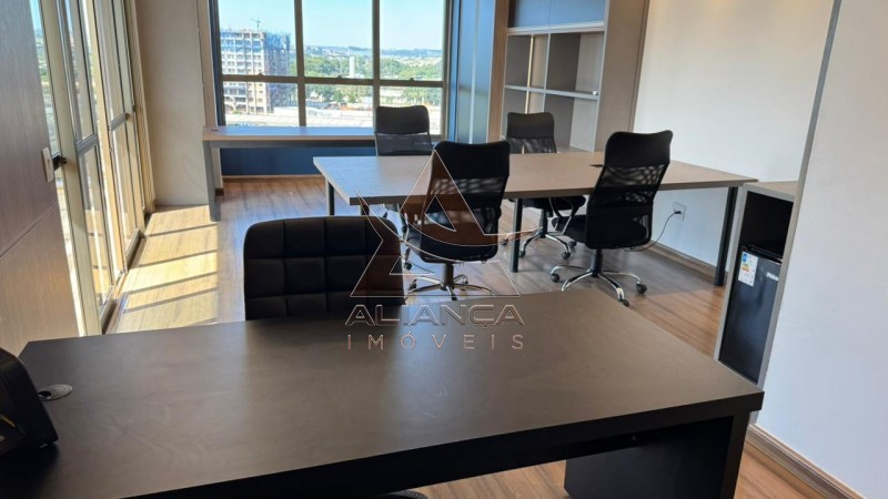 Aliança Imóveis - Imobiliária em Ribeirão Preto - SP - Sala  - Vila do Golf - Ribeirão Preto
