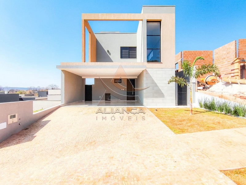 Aliança Imóveis - Imobiliária em Ribeirão Preto - SP - Casa Condomínio - Bonfim Paulista - Ribeirão Preto
