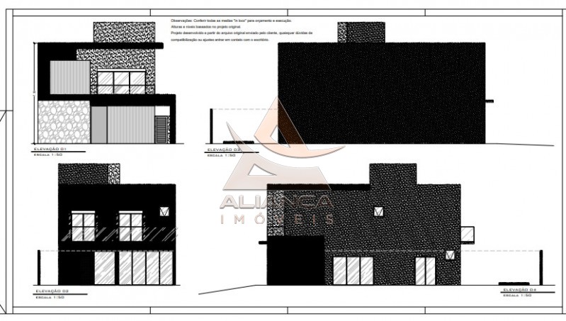 Aliança Imóveis - Imobiliária em Ribeirão Preto - SP - Casa Condomínio - Bonfim Paulista - Ribeirão Preto