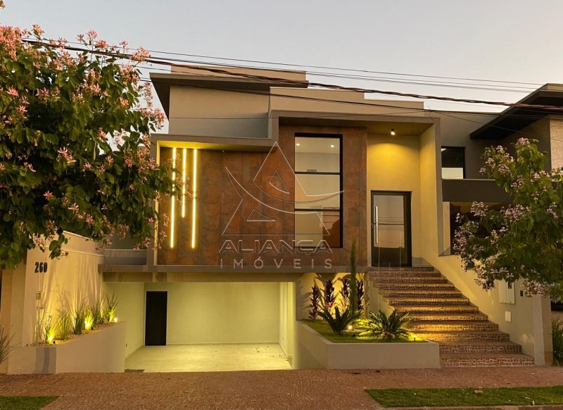 Aliança Imóveis - Imobiliária em Ribeirão Preto - SP - Casa Condomínio - Bonfim Paulista - Ribeirão Preto