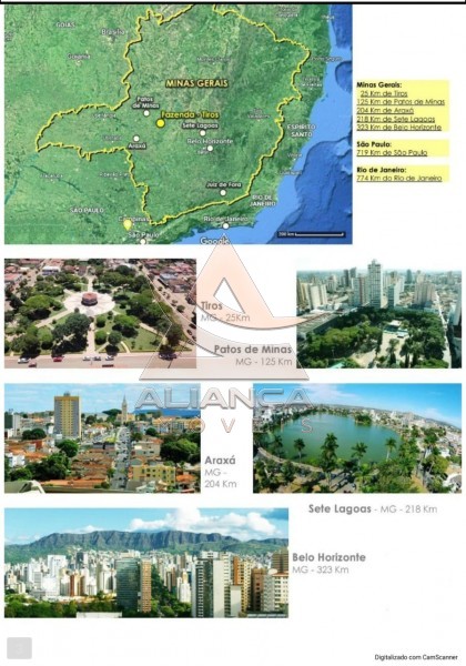 Aliança Imóveis - Imobiliária em Ribeirão Preto - SP - Fazenda  - Zona Rural - Tiros