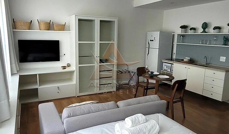 Aliança Imóveis - Imobiliária em Ribeirão Preto - SP - Flat - Jardim Nova Aliança Sul - Ribeirão Preto