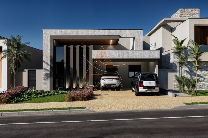 Aliança Imóveis - Imobiliária em Ribeirão Preto - SP - Casa Condomínio - Bonfim Paulista - Ribeirão Preto