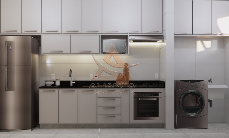 Aliança Imóveis - Imobiliária em Ribeirão Preto - SP - Apartamento - Nova Ribeirânia  - Ribeirão Preto