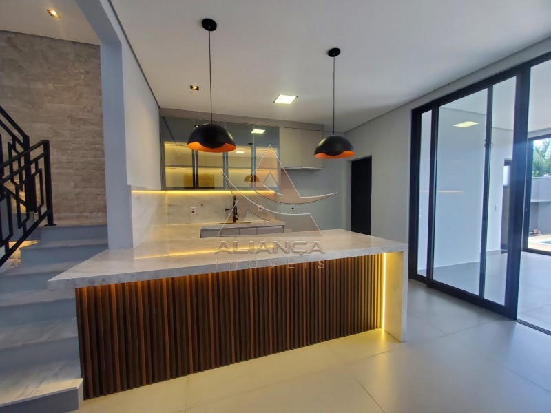 Aliança Imóveis - Imobiliária em Ribeirão Preto - SP - Casa Condomínio - Jardim Cybelli - Ribeirão Preto