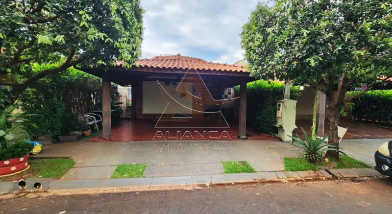 Aliança Imóveis - Imobiliária em Ribeirão Preto - SP - Casa Condomínio - Parque São Sebastião - Ribeirão Preto