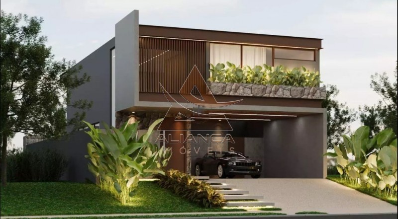 Aliança Imóveis - Imobiliária em Ribeirão Preto - SP - Casa Condomínio - Bonfim Paulista - Ribeirão Preto