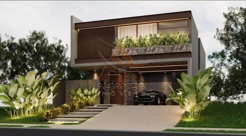 Aliança Imóveis - Imobiliária em Ribeirão Preto - SP - Casa Condomínio - Bonfim Paulista - Ribeirão Preto