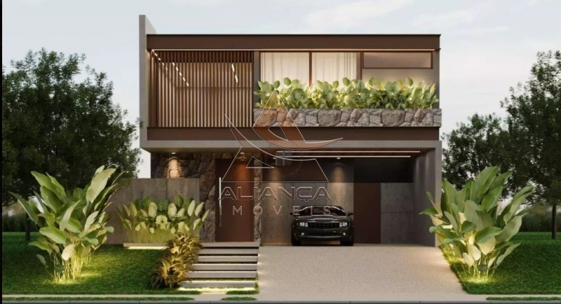 Aliança Imóveis - Imobiliária em Ribeirão Preto - SP - Casa Condomínio - Bonfim Paulista - Ribeirão Preto