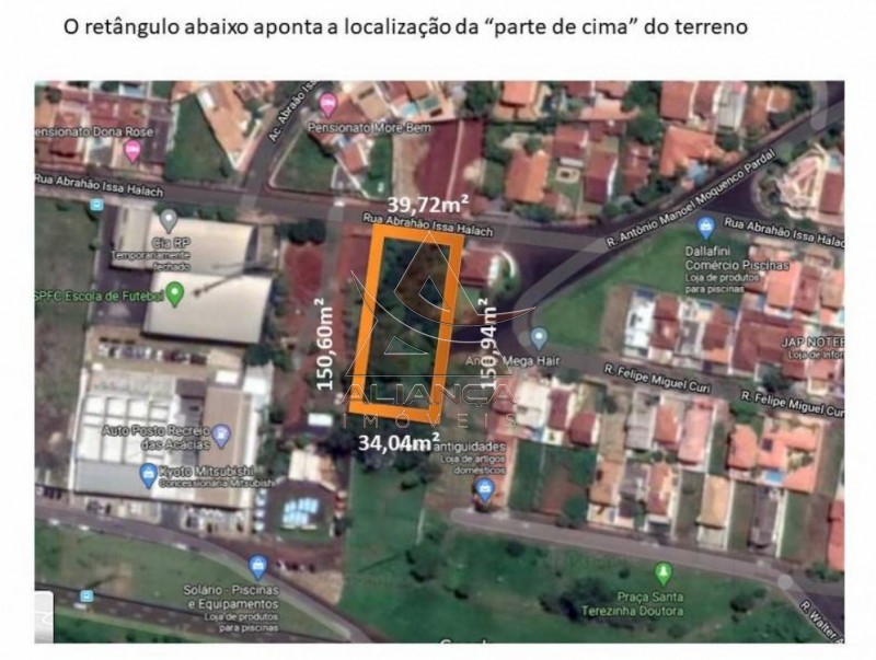 Aliança Imóveis - Imobiliária em Ribeirão Preto - SP - Terreno - Ribeirânia - Ribeirão Preto