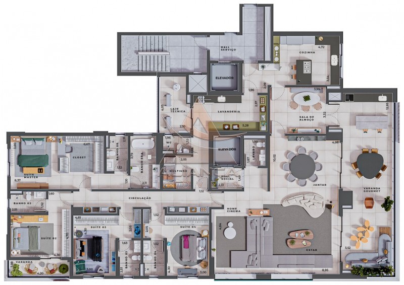 Aliança Imóveis - Imobiliária em Ribeirão Preto - SP - Apartamento - Ilhas do Sul - Ribeirão Preto