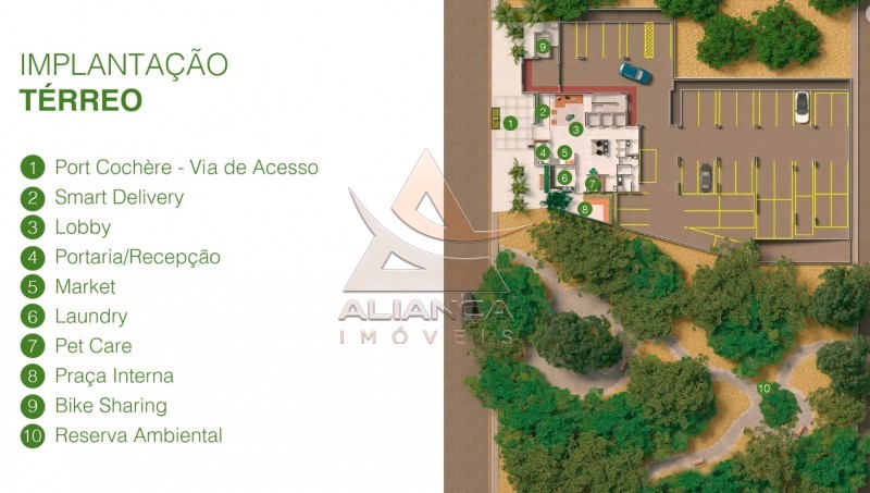 Aliança Imóveis - Imobiliária em Ribeirão Preto - SP - Apartamento - Nova Ribeirânia  - Ribeirão Preto