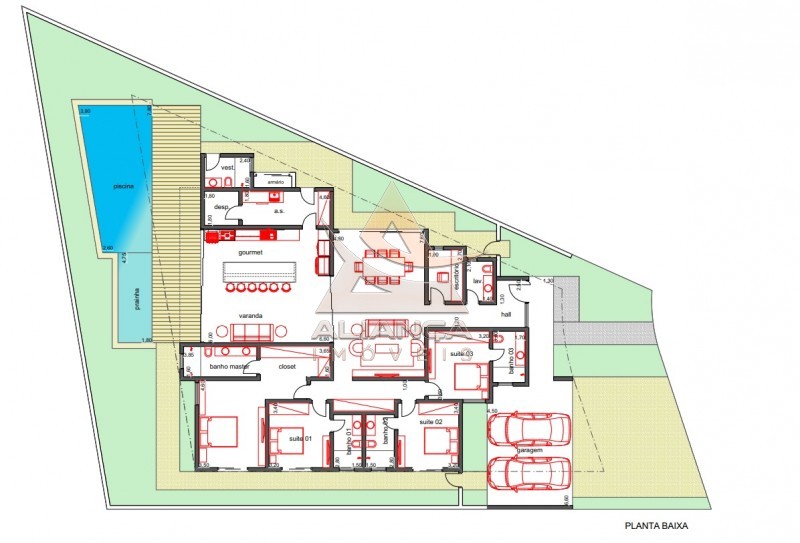 Aliança Imóveis - Imobiliária em Ribeirão Preto - SP - Casa Condomínio - Jardim Olhos D'água  - Ribeirão Preto