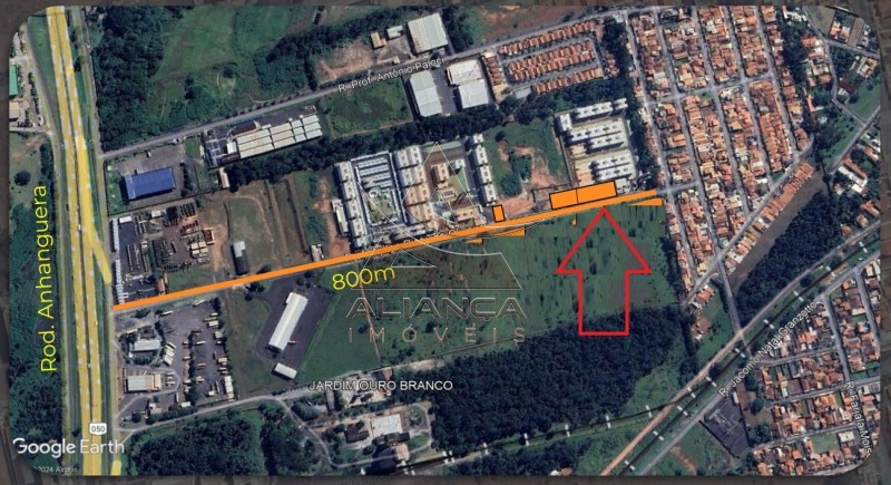 Aliança Imóveis - Imobiliária em Ribeirão Preto - SP - Terreno - Jardim Ouro Branco - Ribeirão Preto
