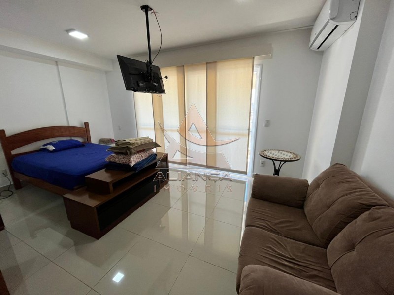 Aliança Imóveis - Imobiliária em Ribeirão Preto - SP - Flat - Bosque das Juritis  - Ribeirão Preto